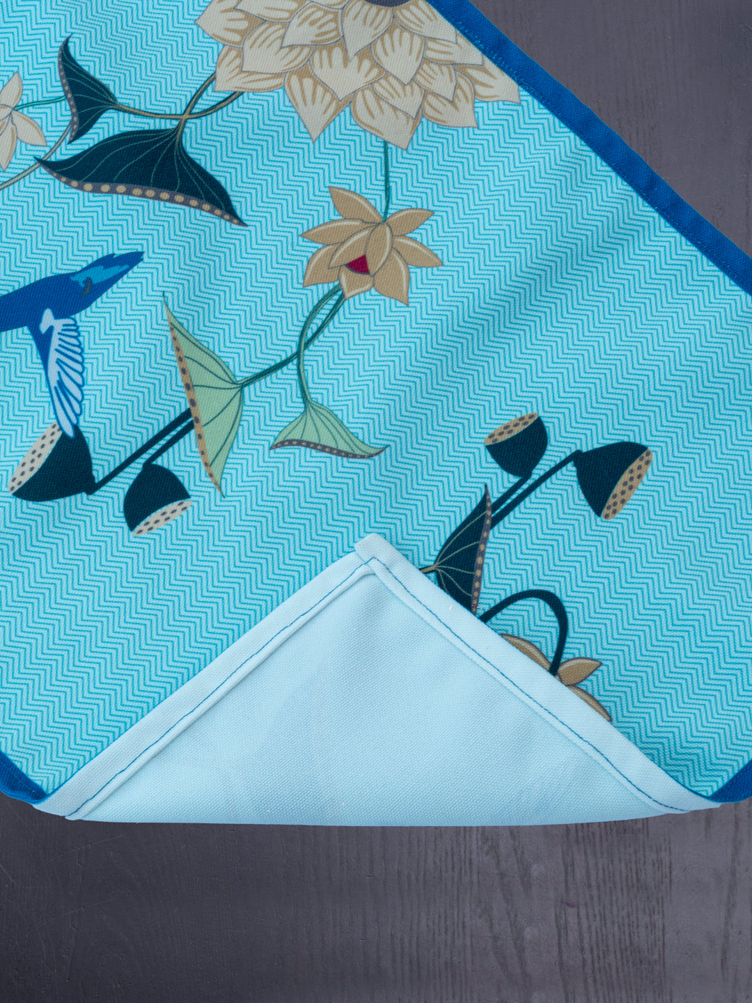 Happy Lotus Table Runner &  Mats Set