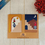 Printed Desert Oasis Themed Magnetic Bookmarks | Set Of 2