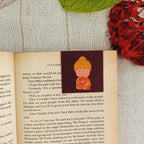 Sacred Serenity themed magnetic bookmarks ( Set of 2 )