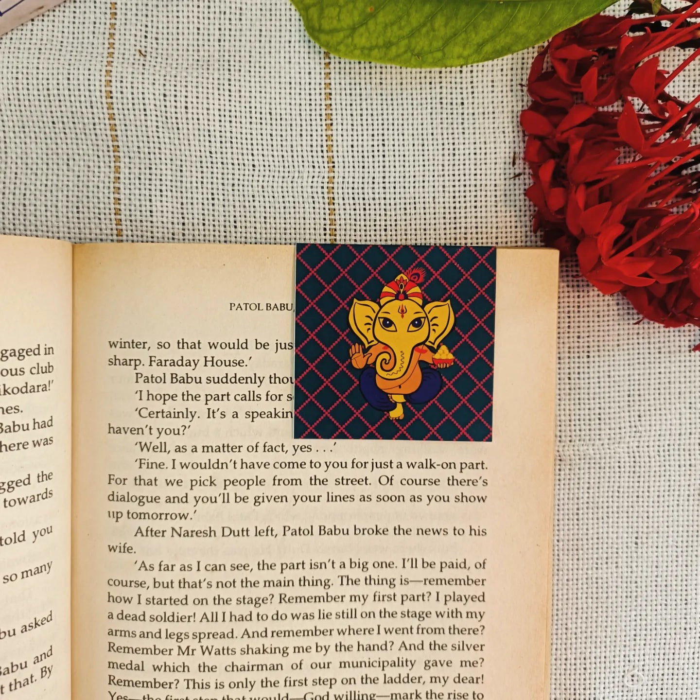 Sacred Serenity themed magnetic bookmarks ( Set of 2 )