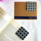 Indigo Bloom Magnetic Bookmarks ( Set of 2 )