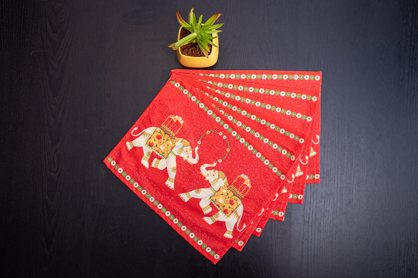 Royal Tuskers Table Runner & Six Mats Set