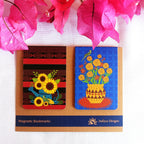 Brighten up your day themed magnetic bookmarks (Set of 2)