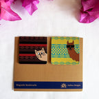 Peek-a-boo: Literary adventures magnetic bookmarks ( Set of 2 )