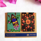 Kashmir's Elegance themed Magnetic Bookmarks ( Set of 2 )