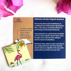 Flamingo Habitat themed magnetic bookmarks (Set of 2)