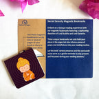 Sacred Serenity themed magnetic bookmarks ( Set of 2 )