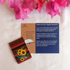 Brighten up your day themed magnetic bookmarks (Set of 2)