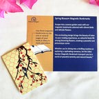 Spring Blossom Magnetic Bookmarks ( Set of 2 )