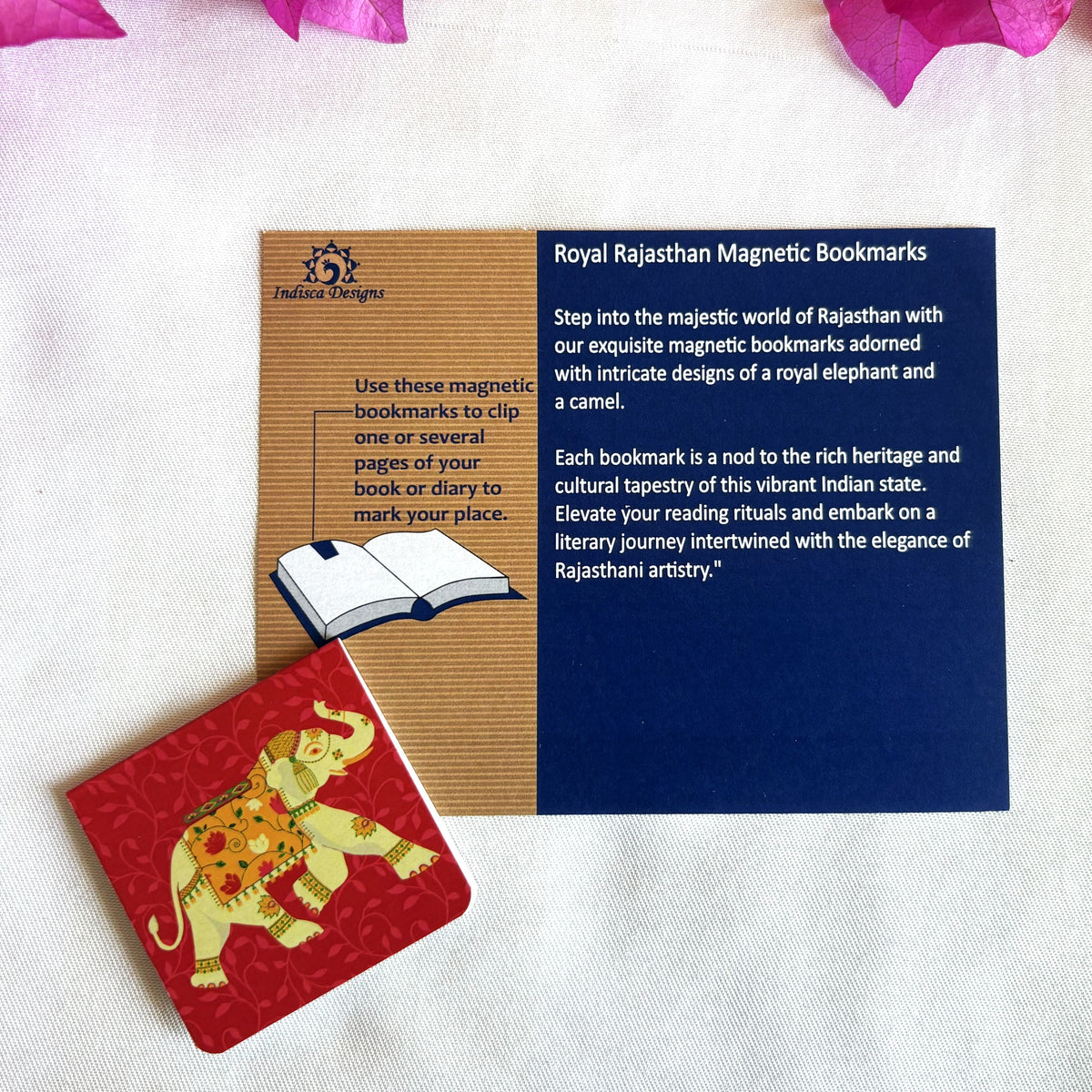 Royal Rajasthan Magnetic Bookmarks ( Set of 2 )