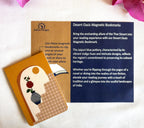 Printed Desert Oasis Themed Magnetic Bookmarks | Set Of 2