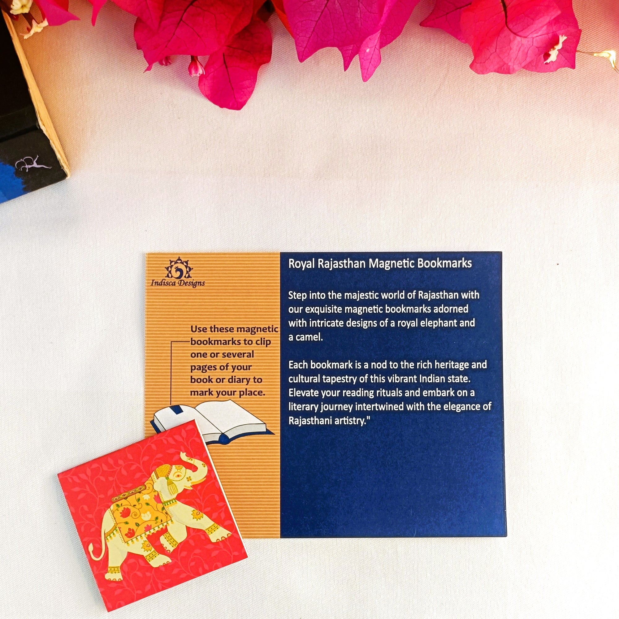 Royal Rajasthan Magnetic Bookmarks ( Set of 2 )