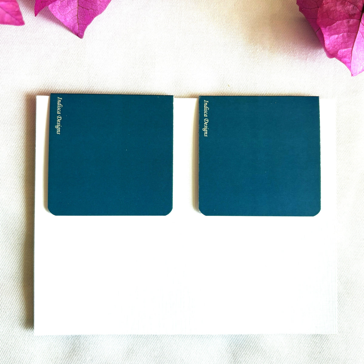Indigo Bloom Magnetic Bookmarks ( Set of 2 )