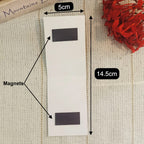 Brighten up your day themed magnetic bookmarks (Set of 2)