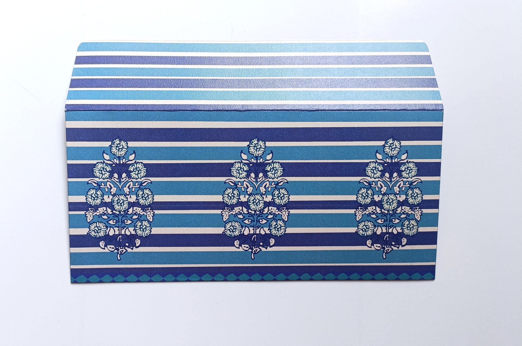 Indigo Bloom Envelopes
