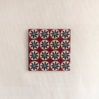 Ajrakh florals | Set of 2 magnetic bookmarks