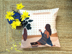 My Weekend in all booked Cushion Cover