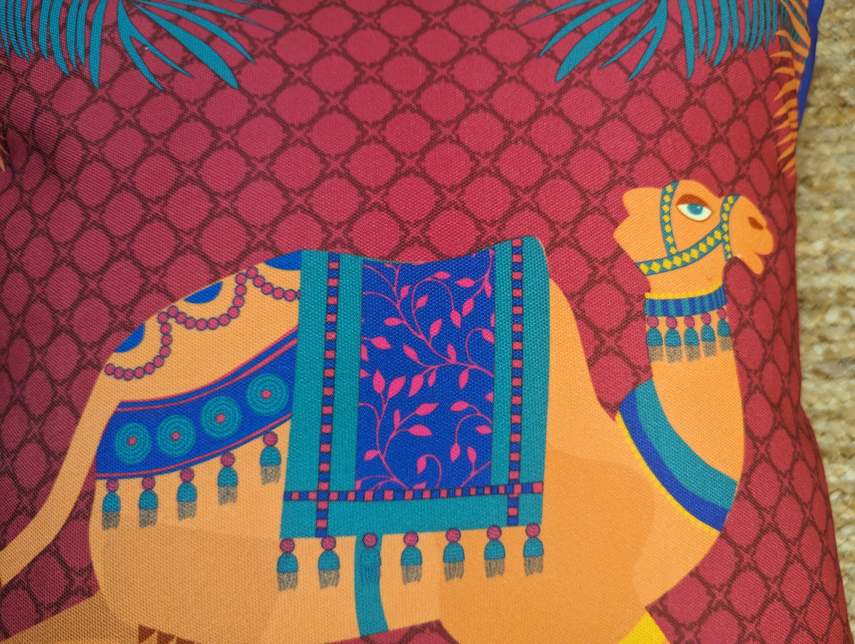 Camel of Thar Cushion Cover