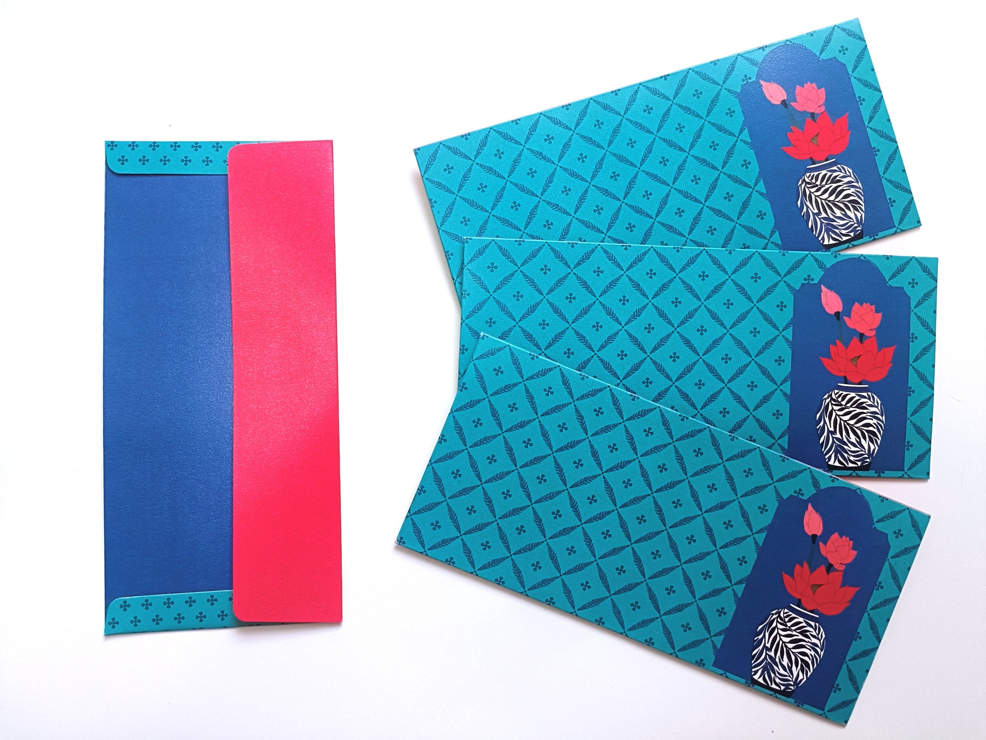 Jaipuri Blue Pottery Envelopes