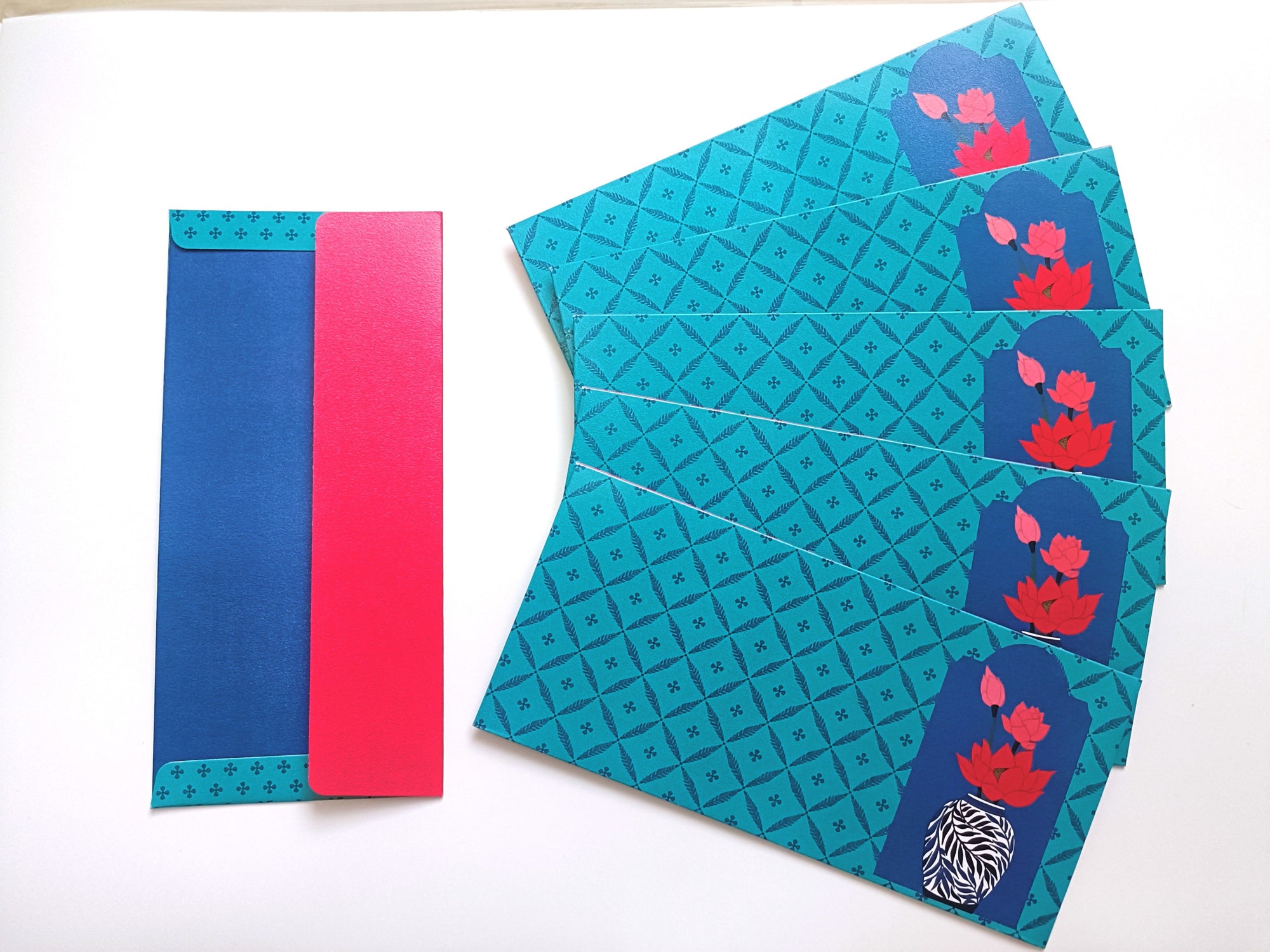 Jaipuri Blue Pottery Envelopes