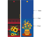 Brighten up your day themed magnetic bookmarks (Set of 2)