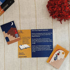 Printed Desert Oasis Themed Magnetic Bookmarks | Set Of 2