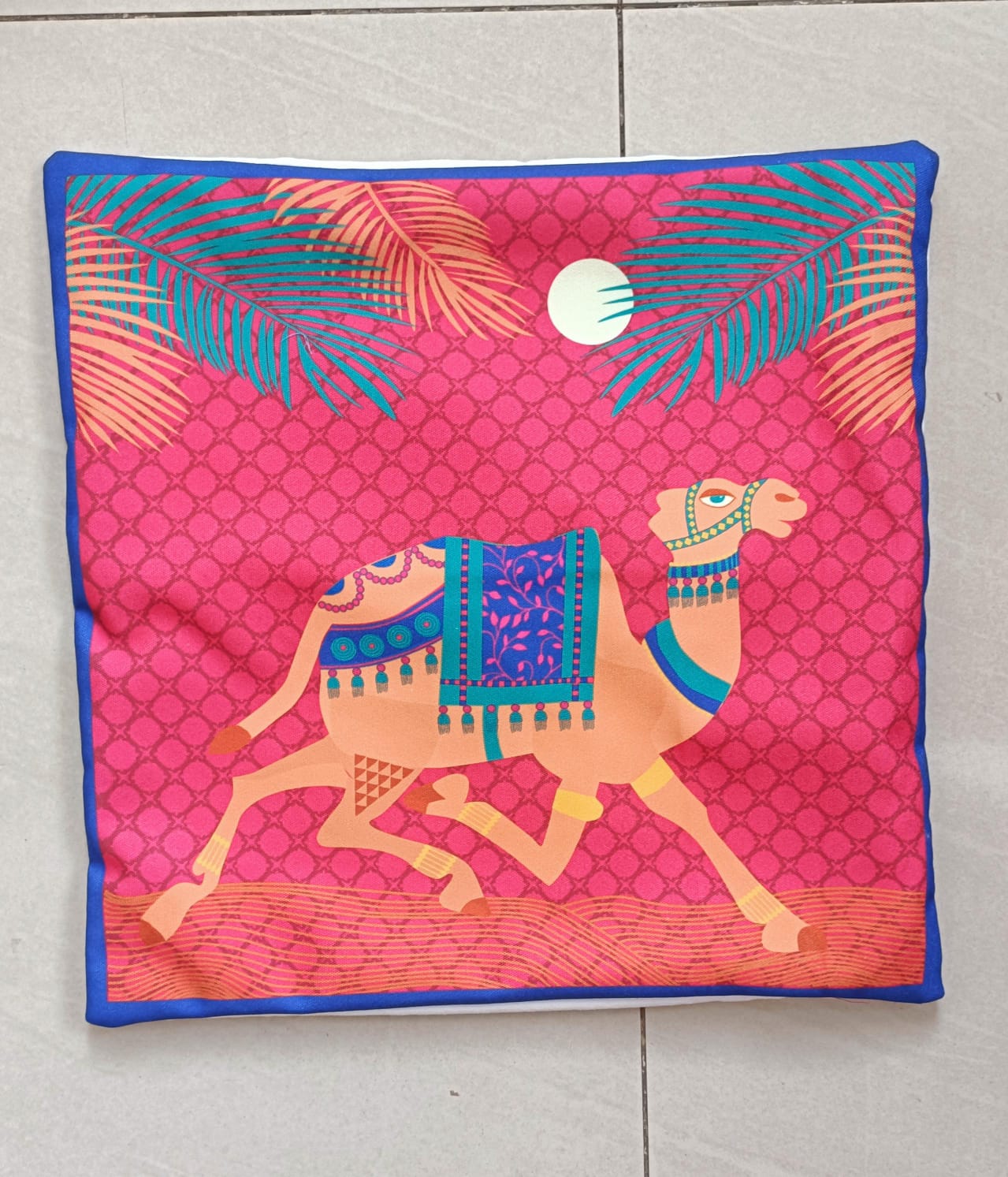 Camel of Thar Cushion Cover